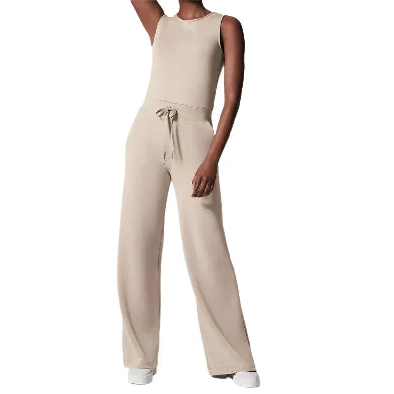 Alessia – Women's Sleeveless Lightweight Jumpsuit for Summer Comfort