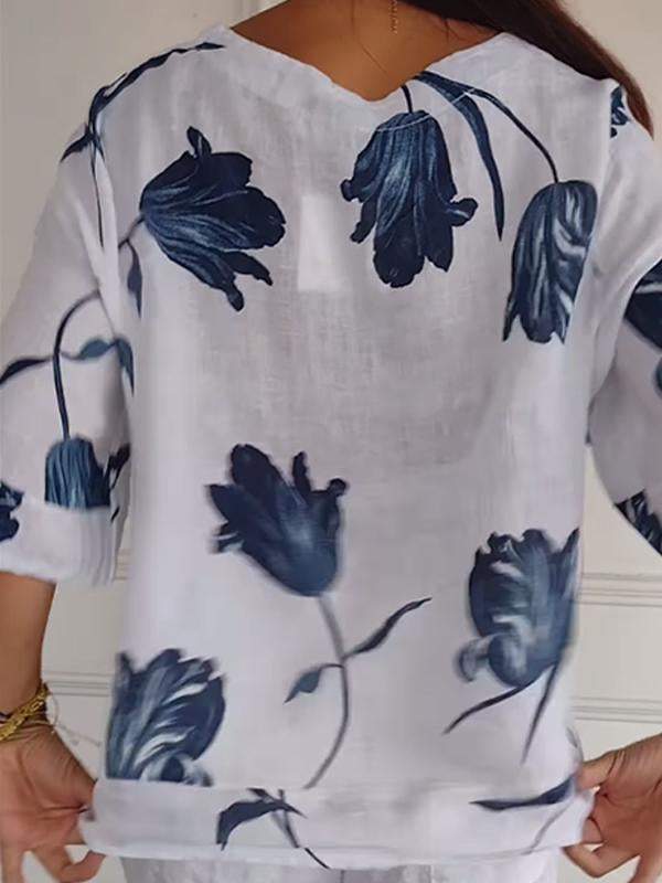 Megan - Casual Button-Up Shirt for Women