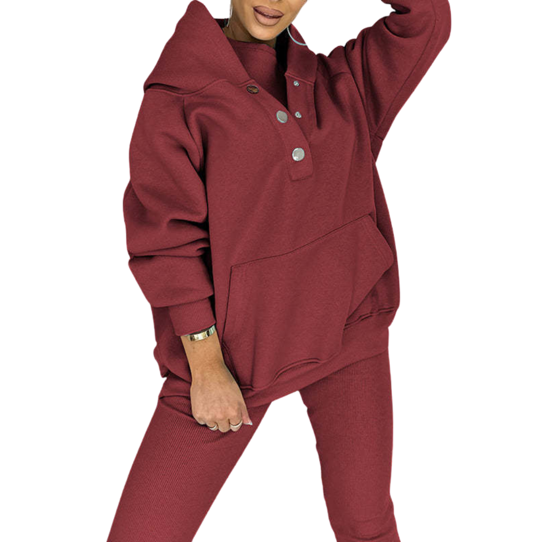Chiara – Women's Oversized Jogger Set | Soft, Stylish Everyday Comfort