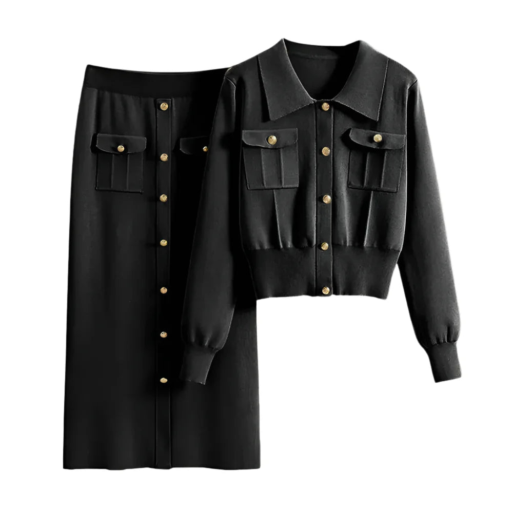 Eléna – Chic Viscose 2-Piece Women’s Set | Modern Elegance Meets Comfort