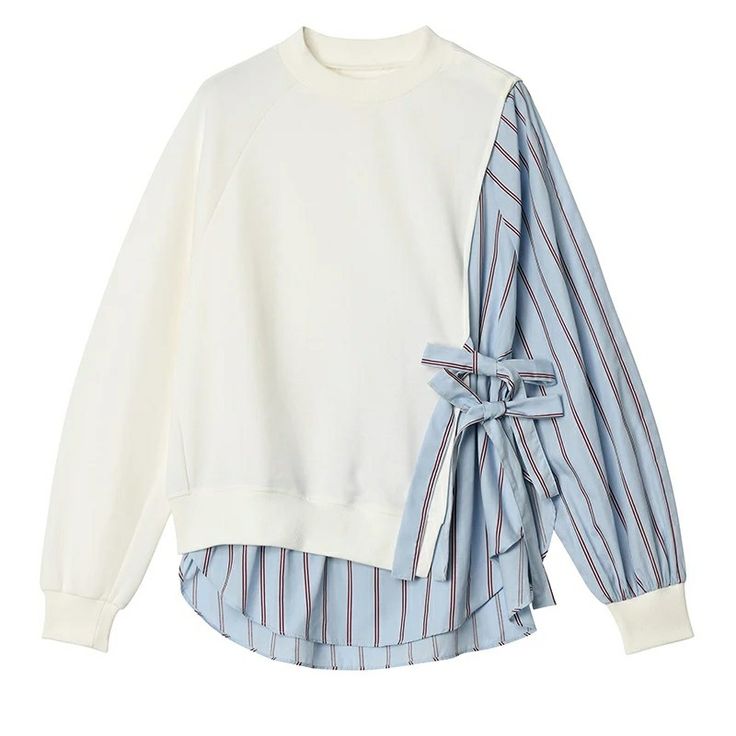 Serena – Striped Long Sleeve Cotton Shirt | Relaxed Fit for Everyday Elegance