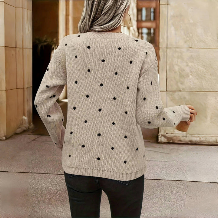 MAEVE - Polka Dot Sweater