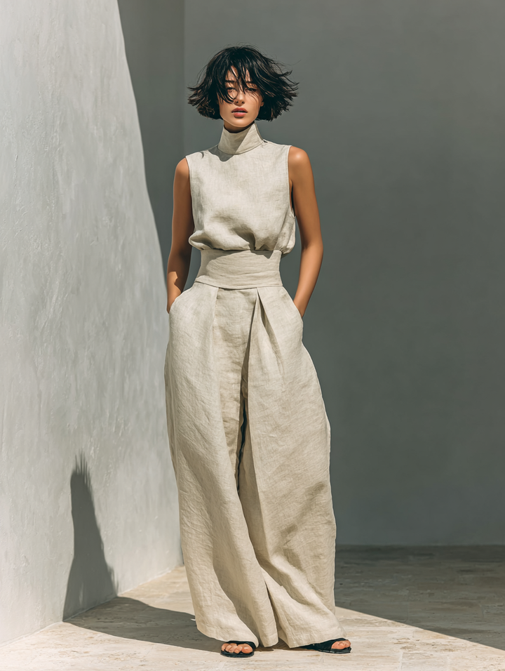 Sienna™ - Linen Blend Two-Piece Set