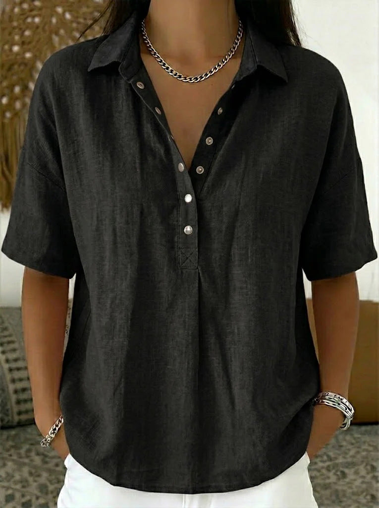 Willow™ | Blouse with Collar and Buttons
