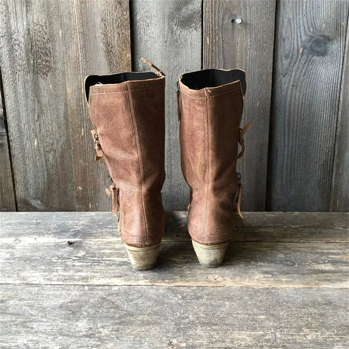 Lornbridge – Mid Calf Zip Boots