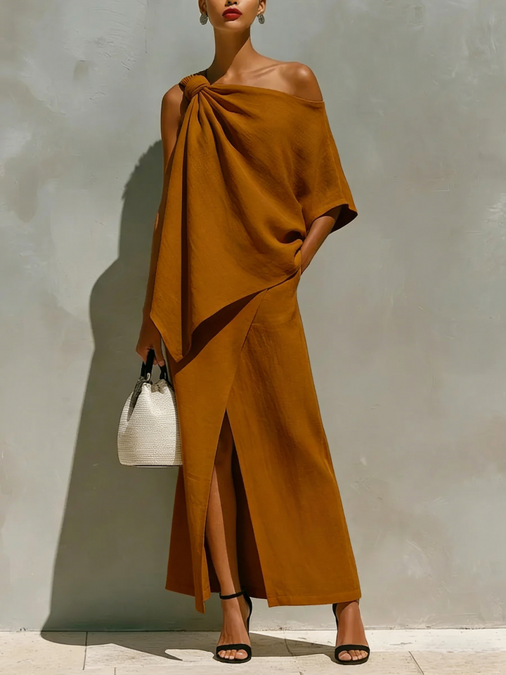 Celina™ | Elegant One-Shoulder Resort Set