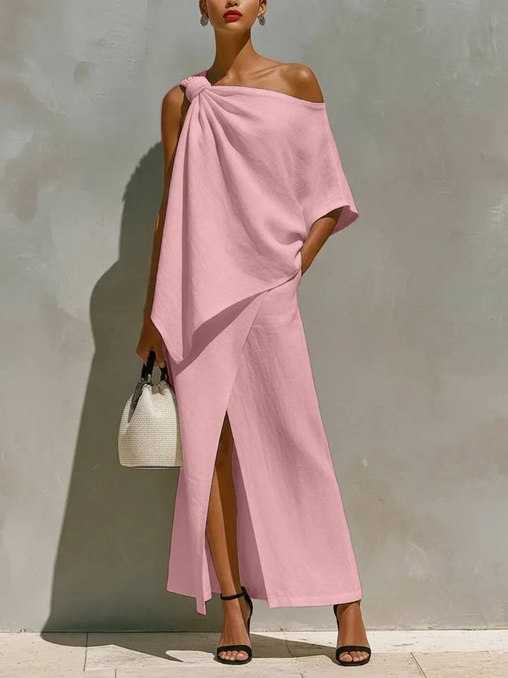 Celina™ | Elegant One-Shoulder Resort Set