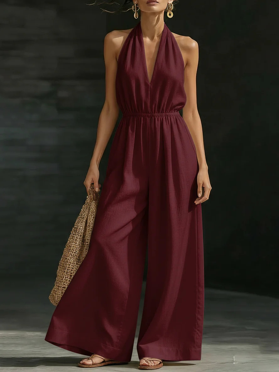 Charlotte™ | Elegant Wide-Leg Jumpsuit