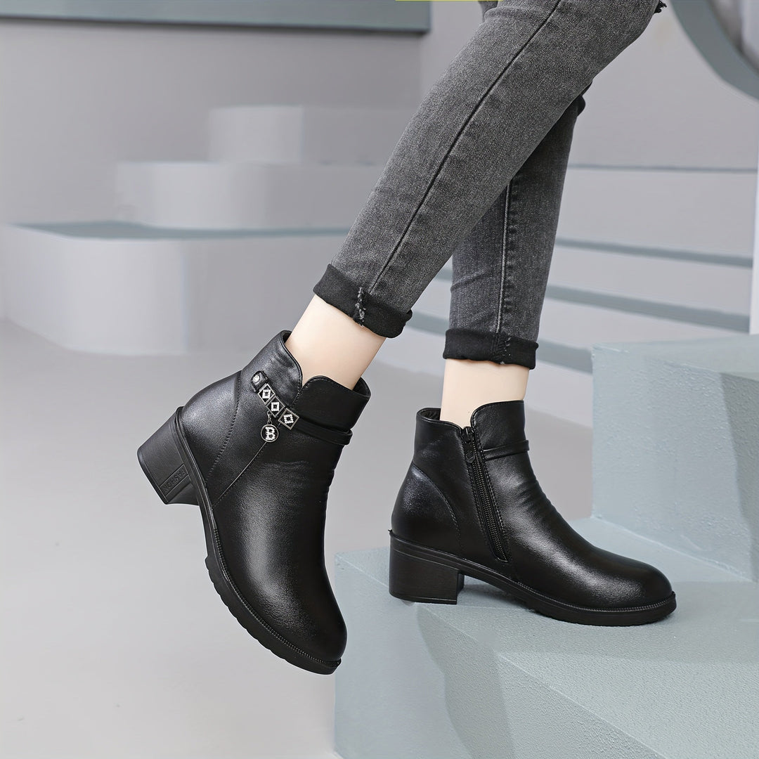 Noémie – Cozy Winter Ankle Boots