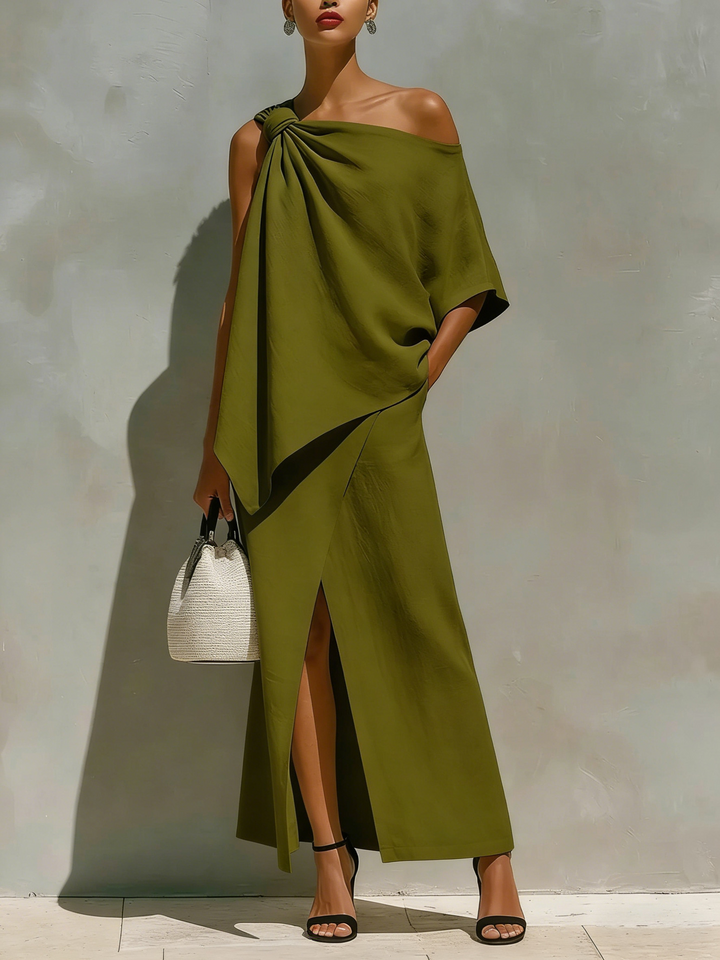 Celina™ | Elegant One-Shoulder Resort Set