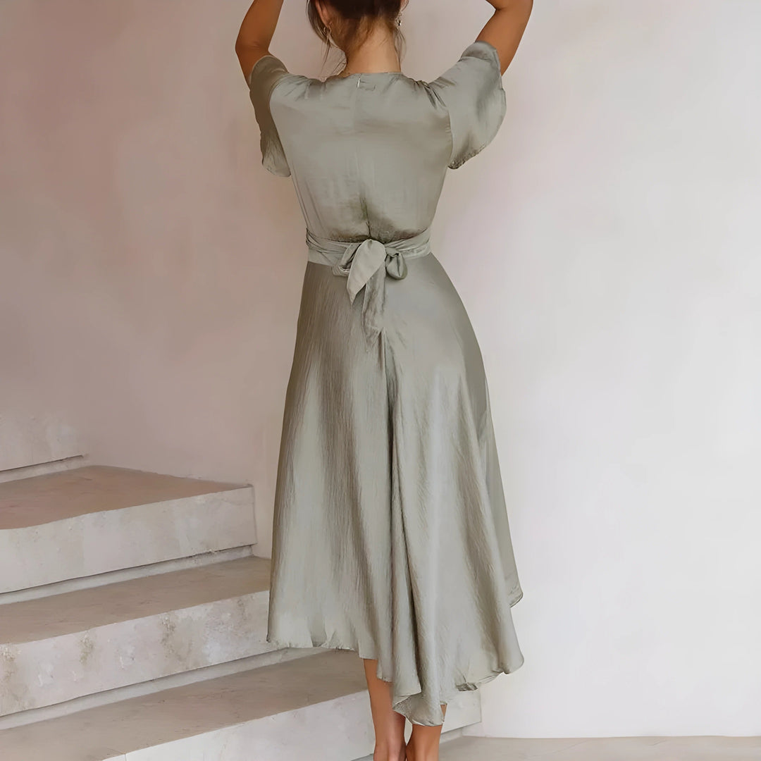 Elena™ | ELEGANT SUMMER DRESS WITH FLUID SILHOUETTE