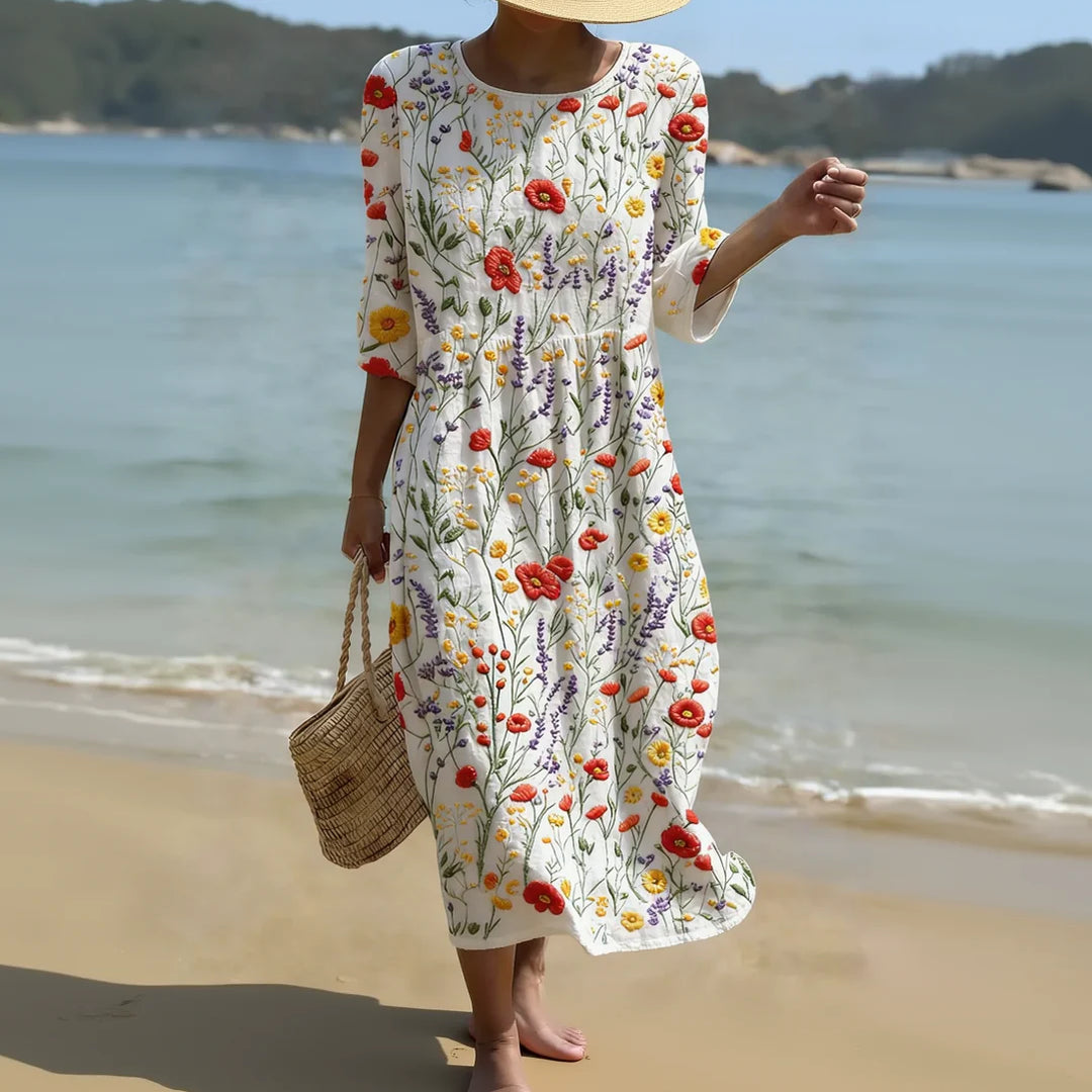 Harriet™ | Embroidered Summer Dress
