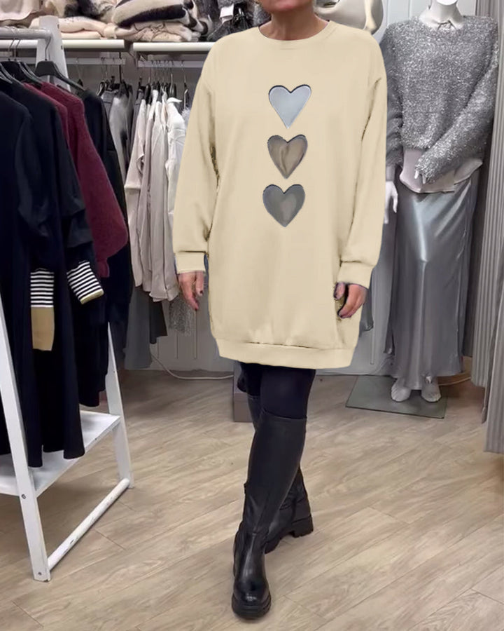 BRIANA - Casual Sweatshirt Dress