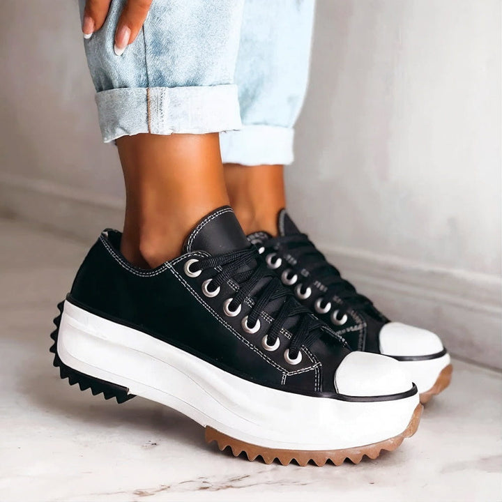 Valeria | Chic & Cozy Platform Footwear