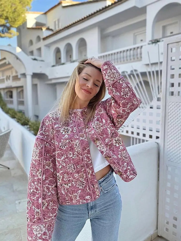 NICOLE - Trendy Printed Jacket