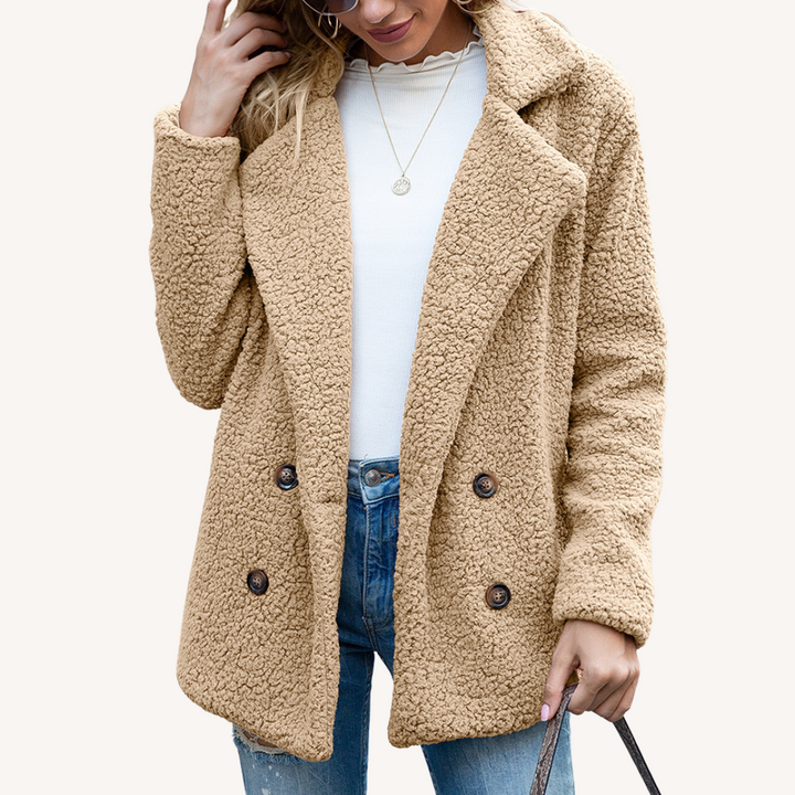 Lucy™ | Elegant Faux Fur Teddy Coat