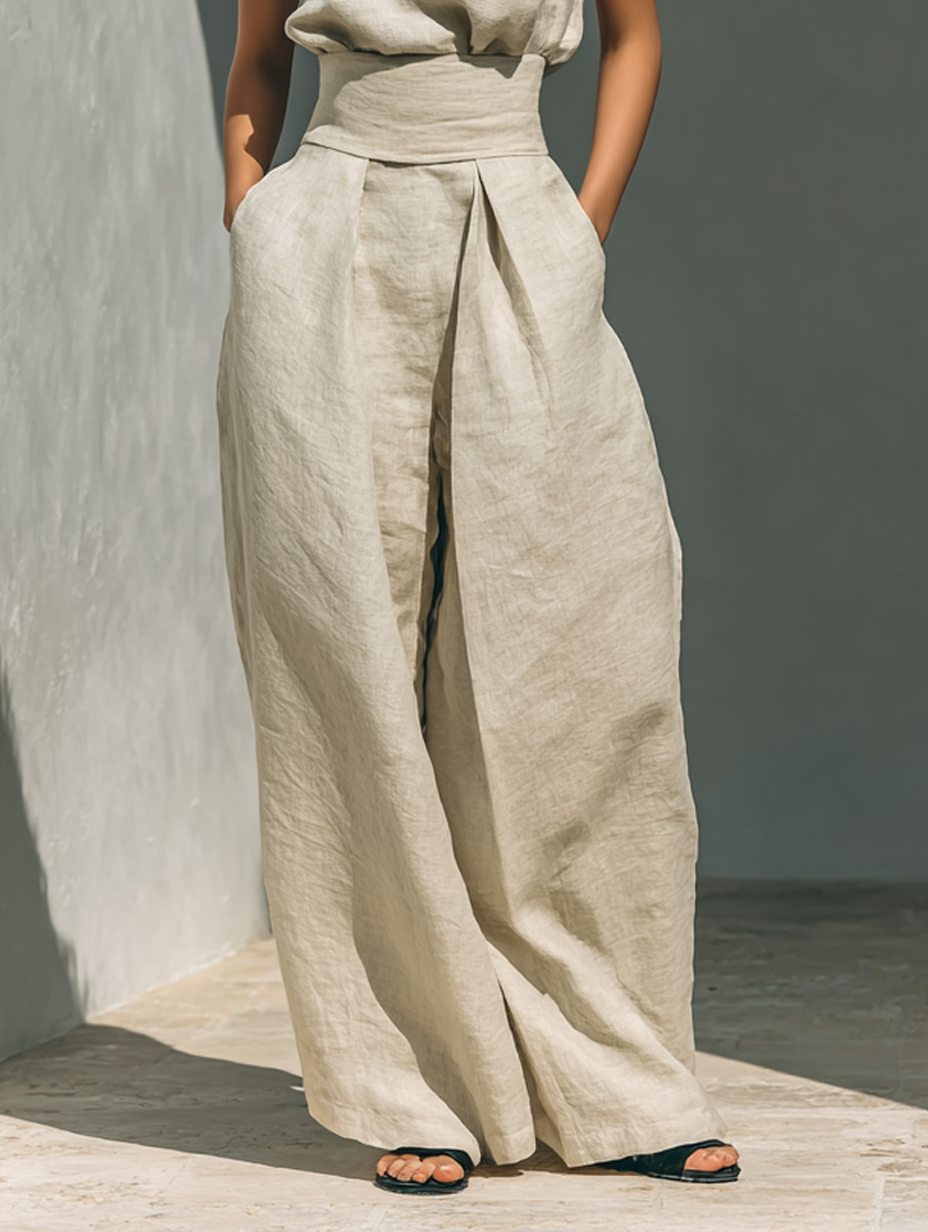 Sienna™ - Linen Blend Two-Piece Set