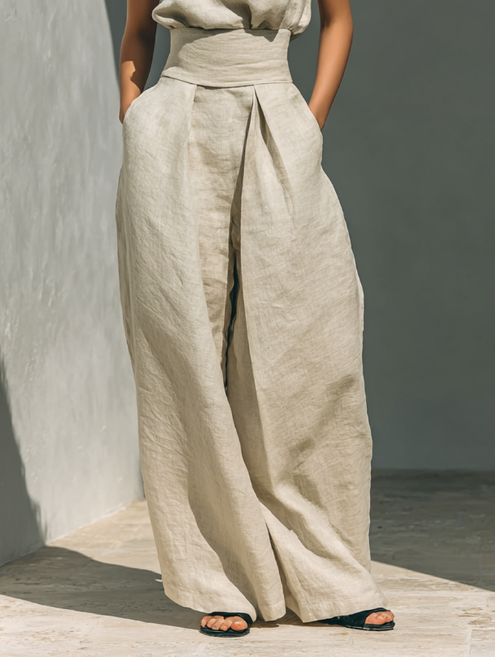 Sienna™ - Linen Blend Two-Piece Set