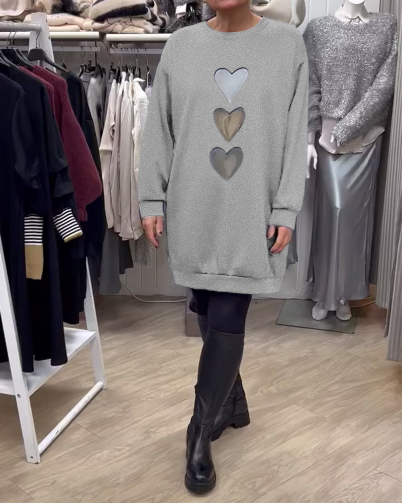 BRIANA - Casual Sweatshirt Dress