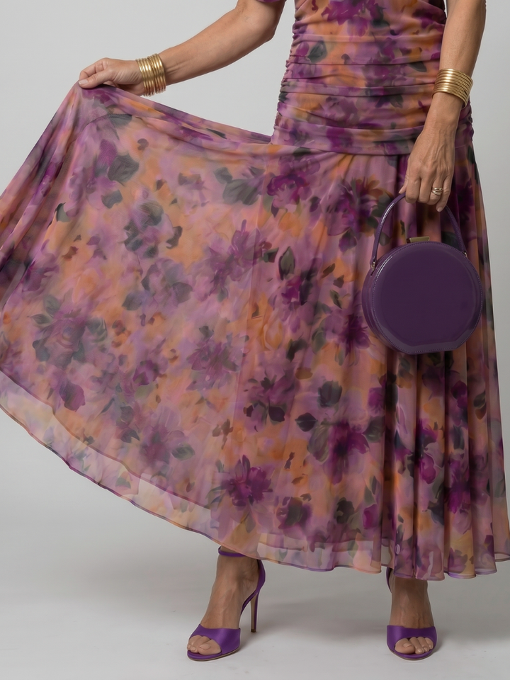 Beatrix | Off Shoulder Flow Midi Dress