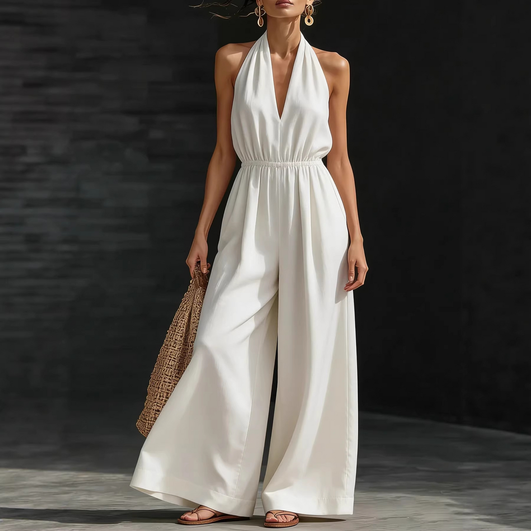 Charlotte™ | Elegant Wide-Leg Jumpsuit