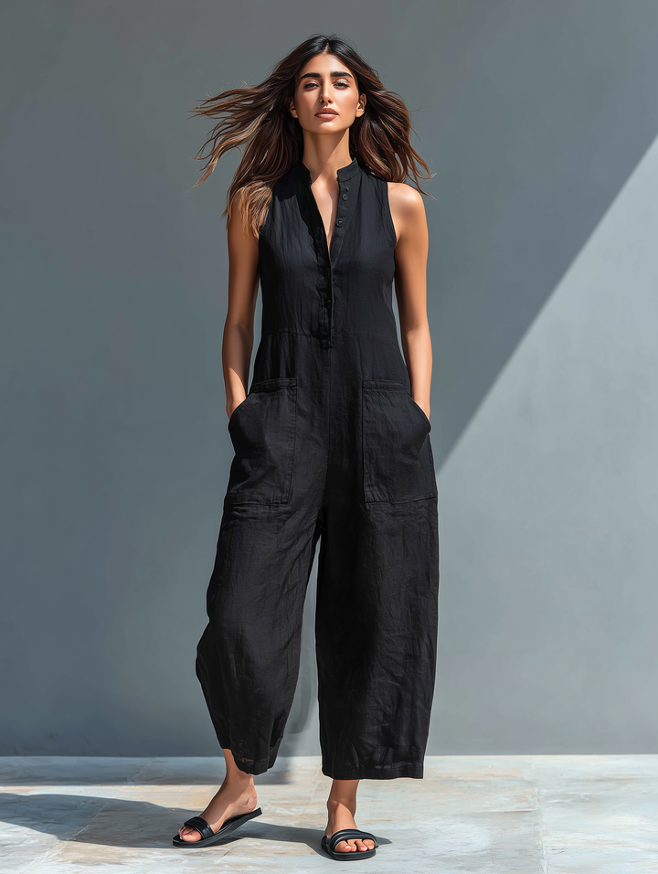 Grace™ | Elegant Sleeveless Jumpsuit