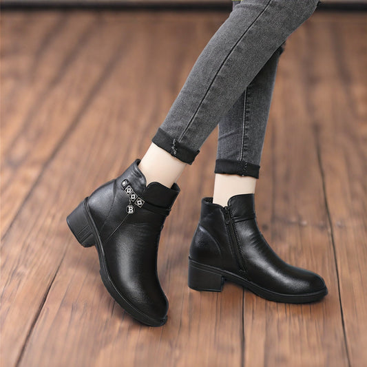 Noémie – Cozy Winter Ankle Boots