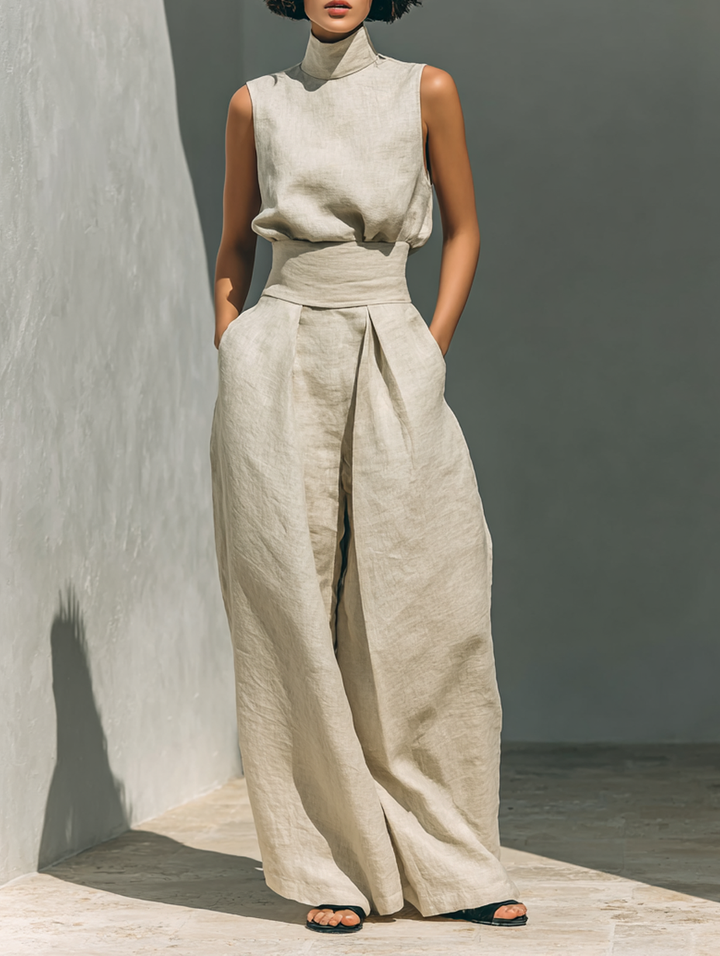 Sienna™ - Linen Blend Two-Piece Set
