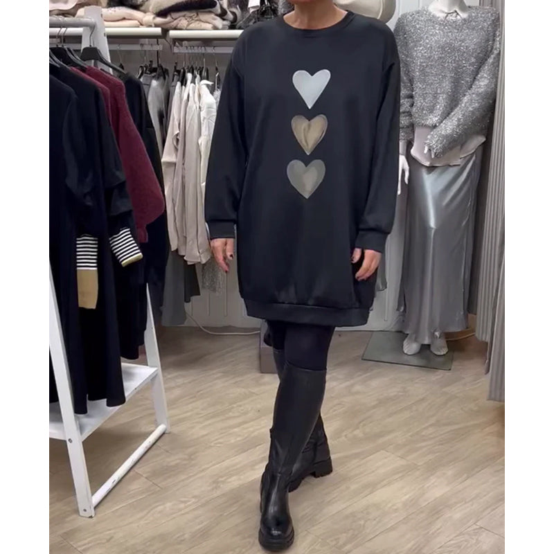 BRIANA - Casual Sweatshirt Dress