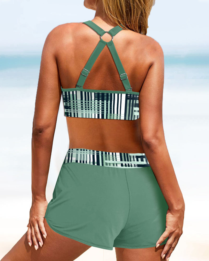 Carla™ - Textured High-Waisted Bikini