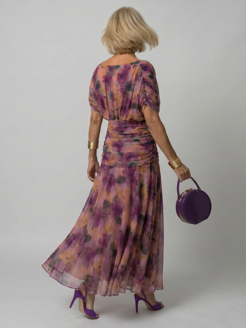 Beatrix | Off Shoulder Flow Midi Dress