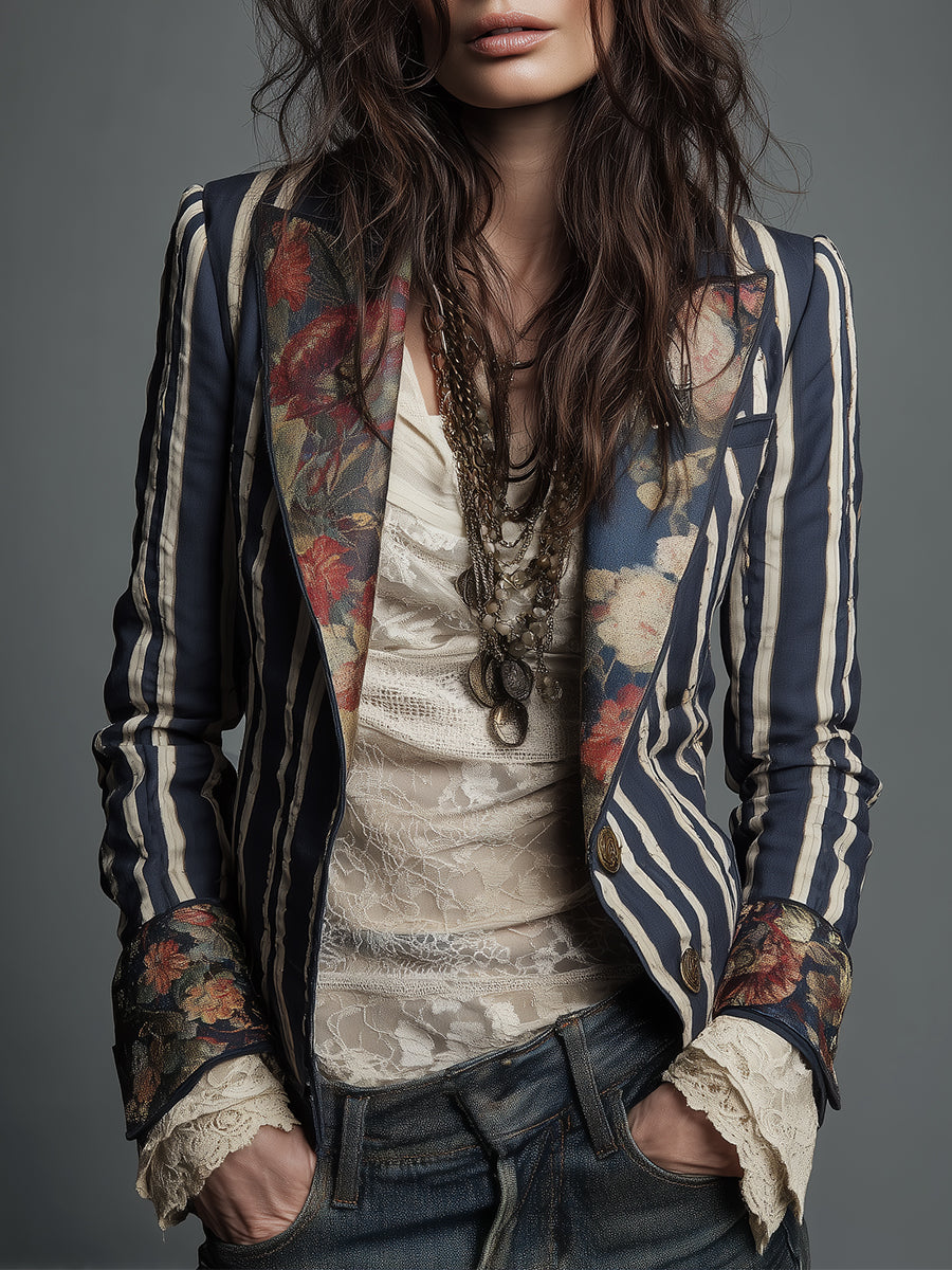 Sienna™ | Bohemian Statement Blazer