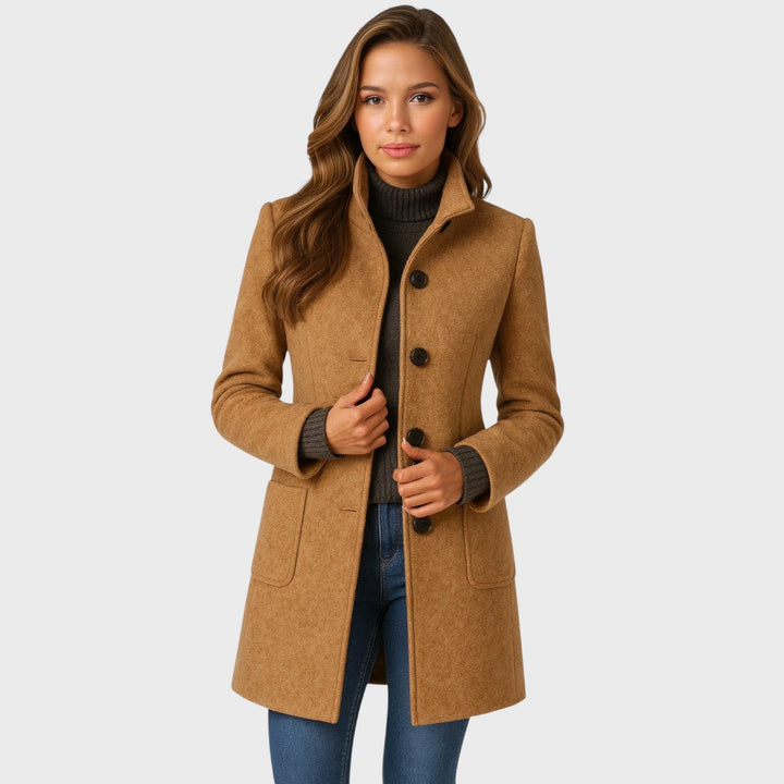 Jessica™ | Elegant Button Up Coat