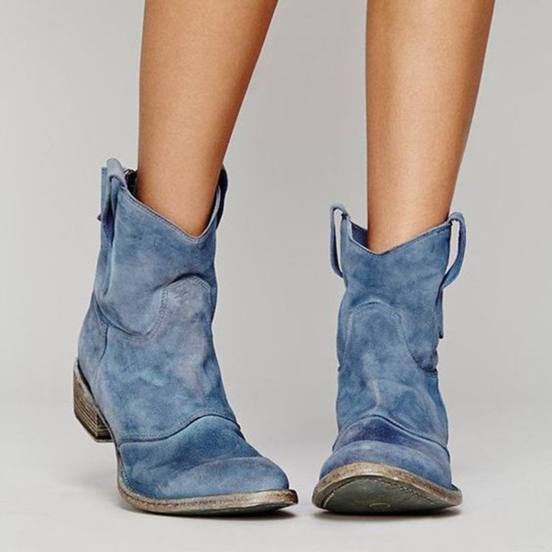 Carlotta | Stylish Suede Ankle Boots for a Trendy Vibe