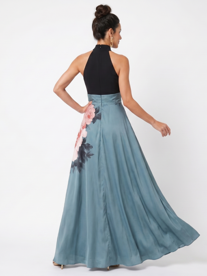 Fiorella™ | Graceful Floral Maxi Dress
