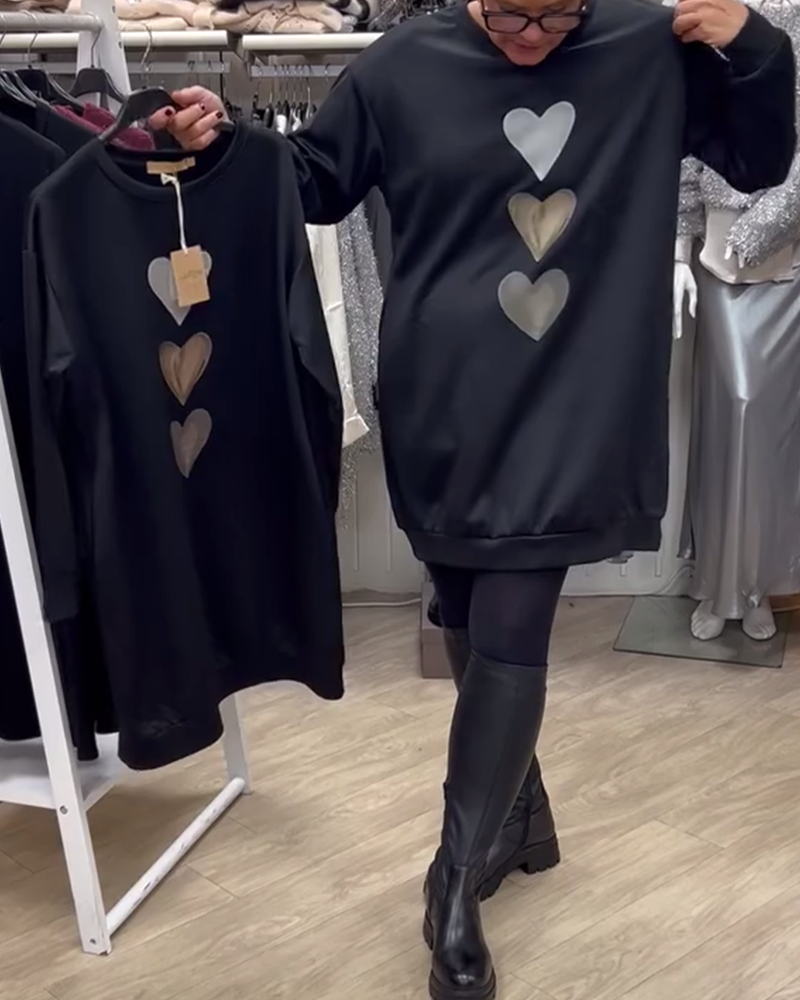 BRIANA - Casual Sweatshirt Dress