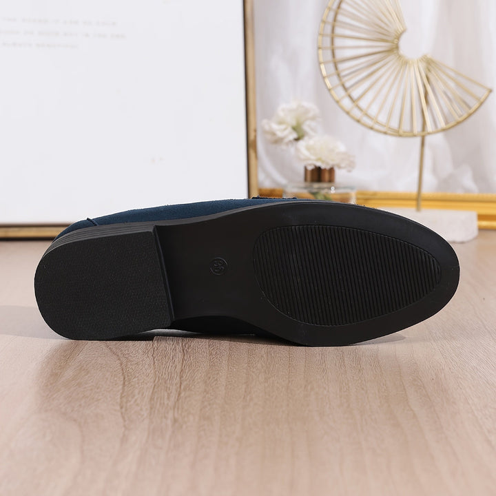 Isabelle – Round Toe Loafers for Ultimate Comfort