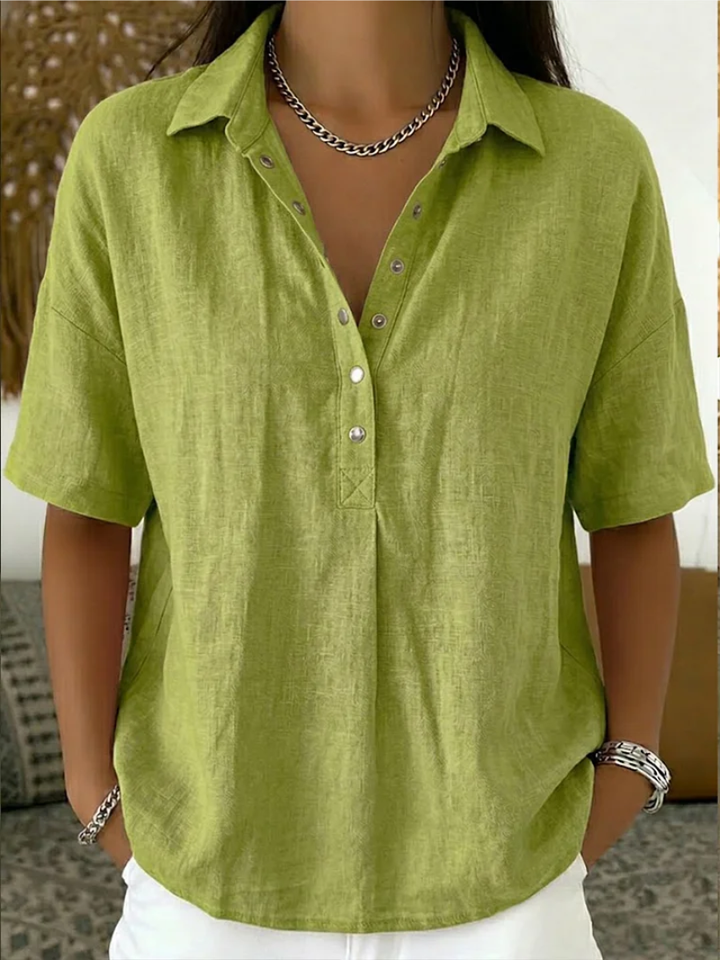 Willow™ | Blouse with Collar and Buttons