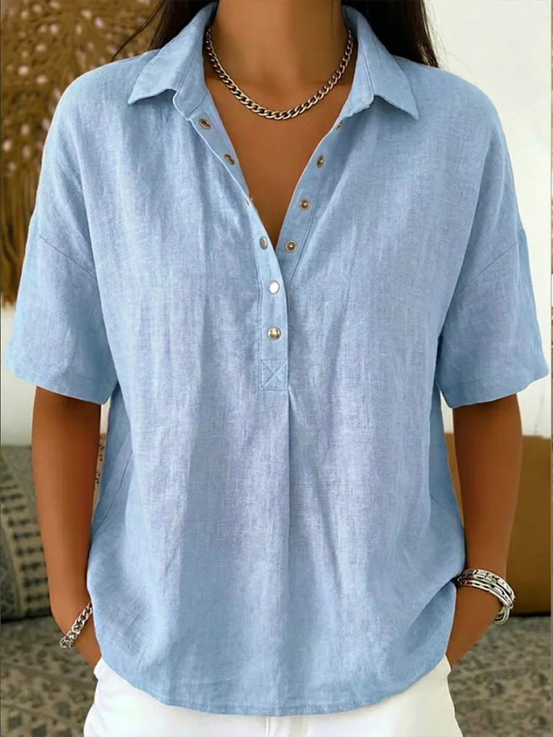 Willow™ | Blouse with Collar and Buttons