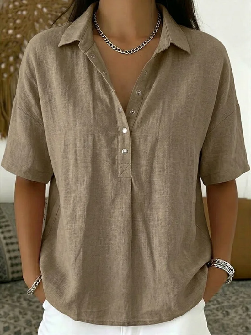 Willow™ | Blouse with Collar and Buttons
