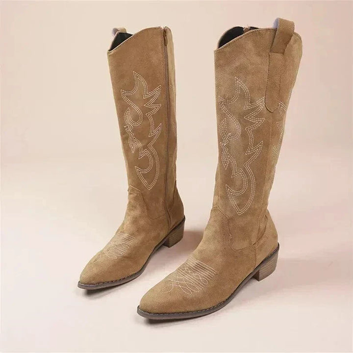 Yellow Charm Ankle Boots