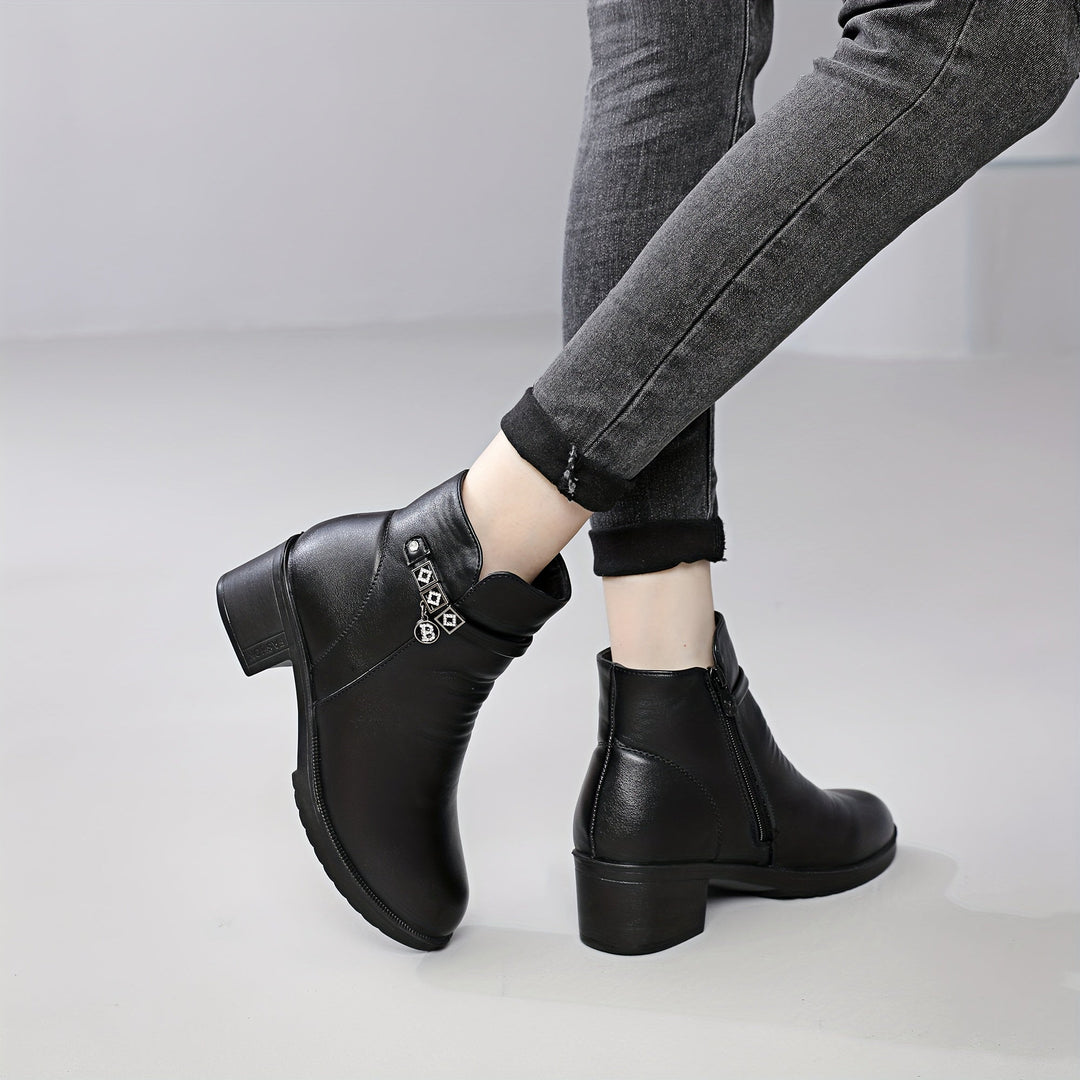 Noémie – Cozy Winter Ankle Boots