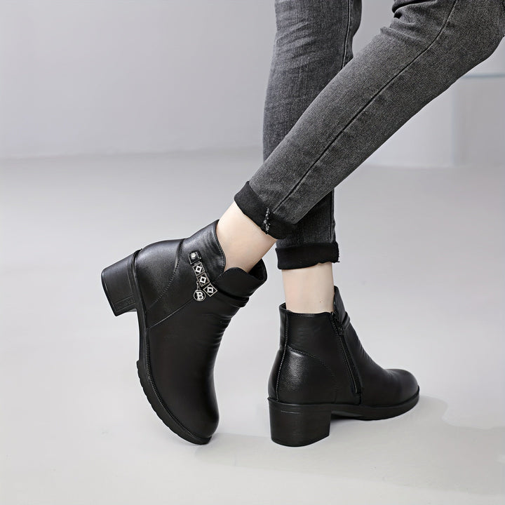 Noémie – Cozy Winter Ankle Boots