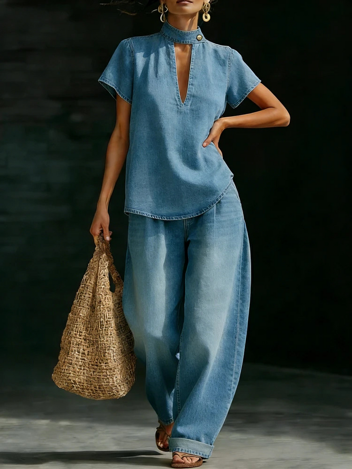 Abigail™ | Refined Denim Set