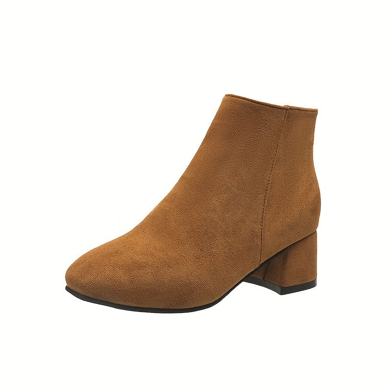 Colette – Stylish Block Heel Ankle Boots for Ultimate Comfort