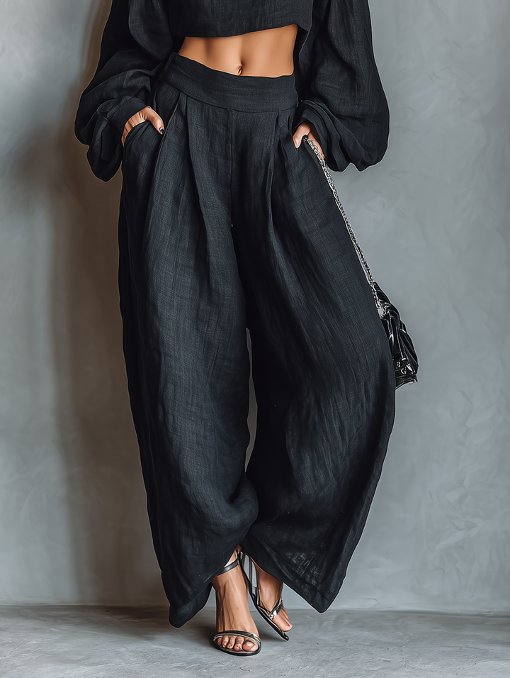 Abigail™ | Linen Strapless Set