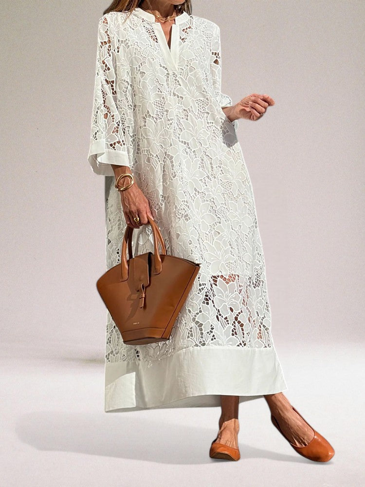 Shirley™ - Luxury Lace Long Dress