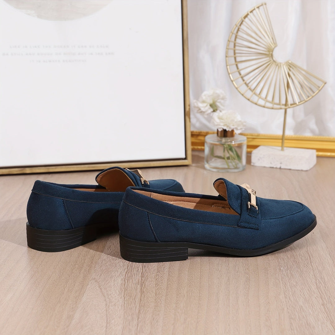 Isabelle – Round Toe Loafers for Ultimate Comfort