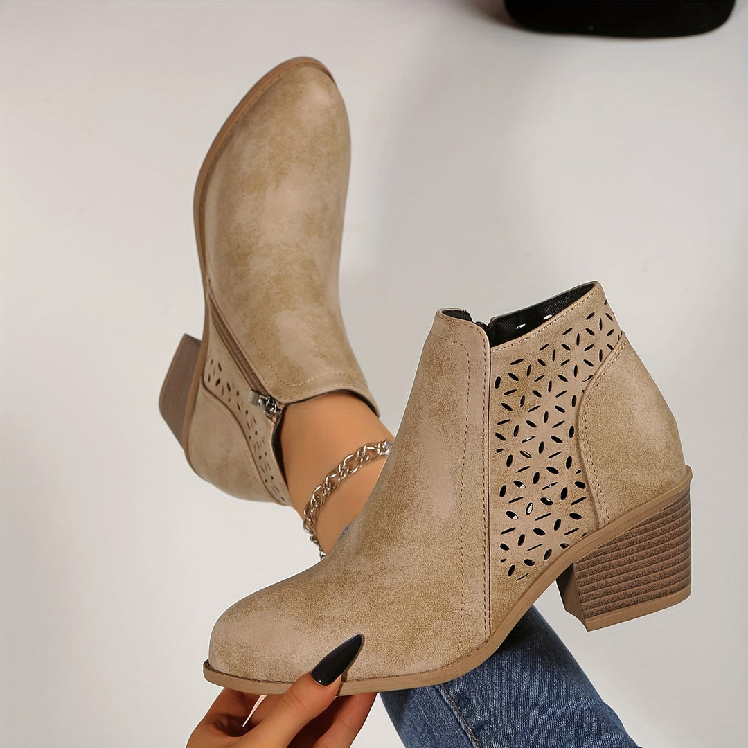 Léonie | Comfortable and Breathable Ankle Boots