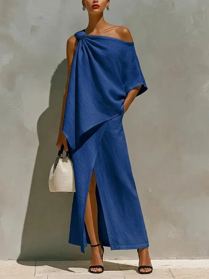 Celina™ | Elegant One-Shoulder Resort Set
